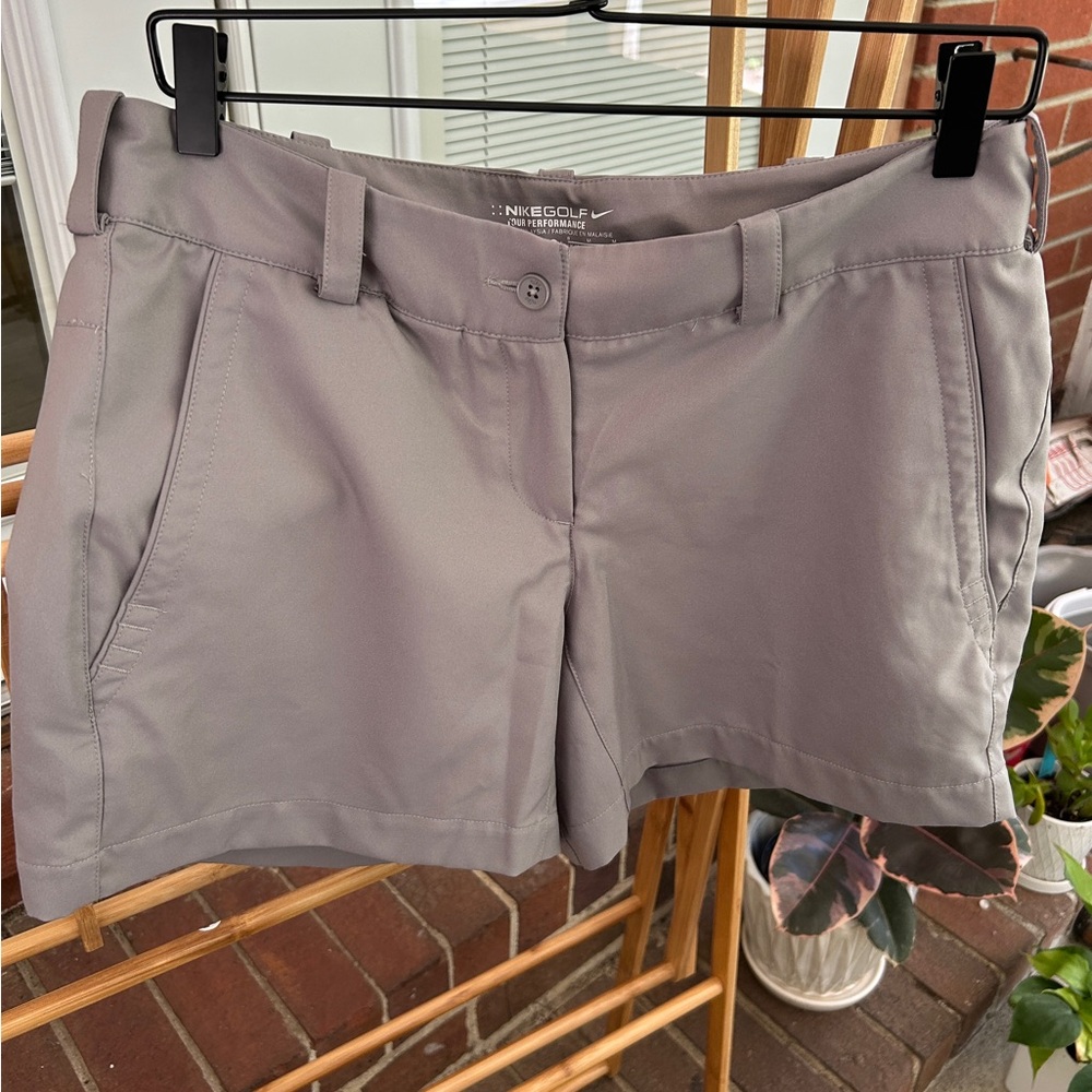 Nike Gray Golf Shorts